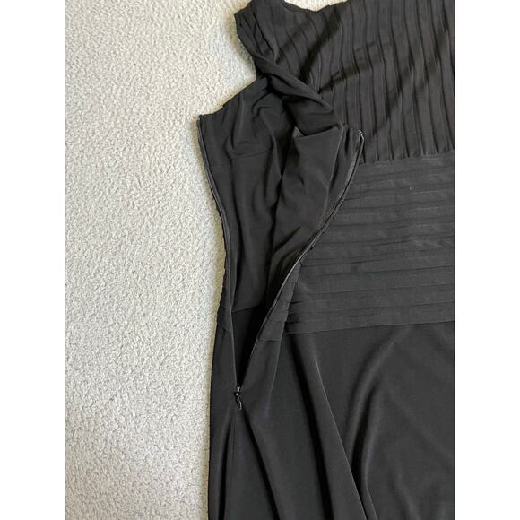 Calvin Klein Mini Dress 8 Medium Fit Flare Sleeveless Career Classic Modern Chic - Picture 3 of 14